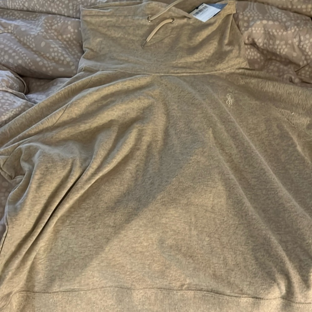 Ralph Lauren light tan sweat suit